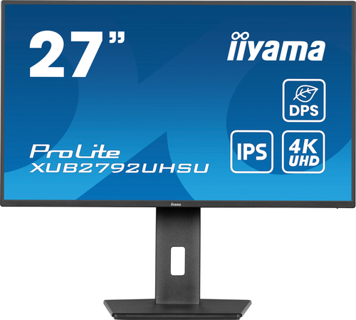 iiyama ProLite XUB2792UHSU-B6 computer monitor 68.6 cm (27") 3840 x 2160 pixels 4K Ultra HD LED