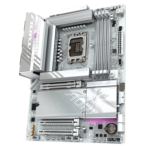 GIGABYTE B860 AORUS ELITE WIFI7 ICE Intel B860 LGA 1851 (Socket V1) ATX - Image 4