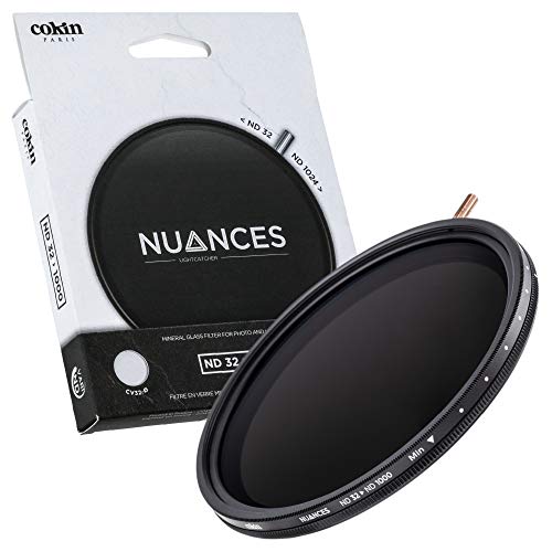 Variable Neutral Density Filter - Rotate for ND32 to ND1000 range (5 to 10 stops)