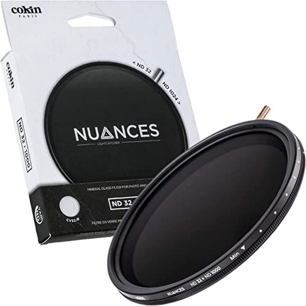 Variable Neutral Density Filter - Rotate for ND32 to ND1000 range (5 to 10 stops)