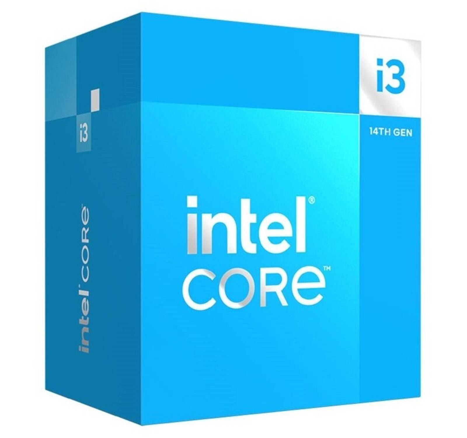 Intel Core i3-14100F processor 12 MB Smart Cache Box