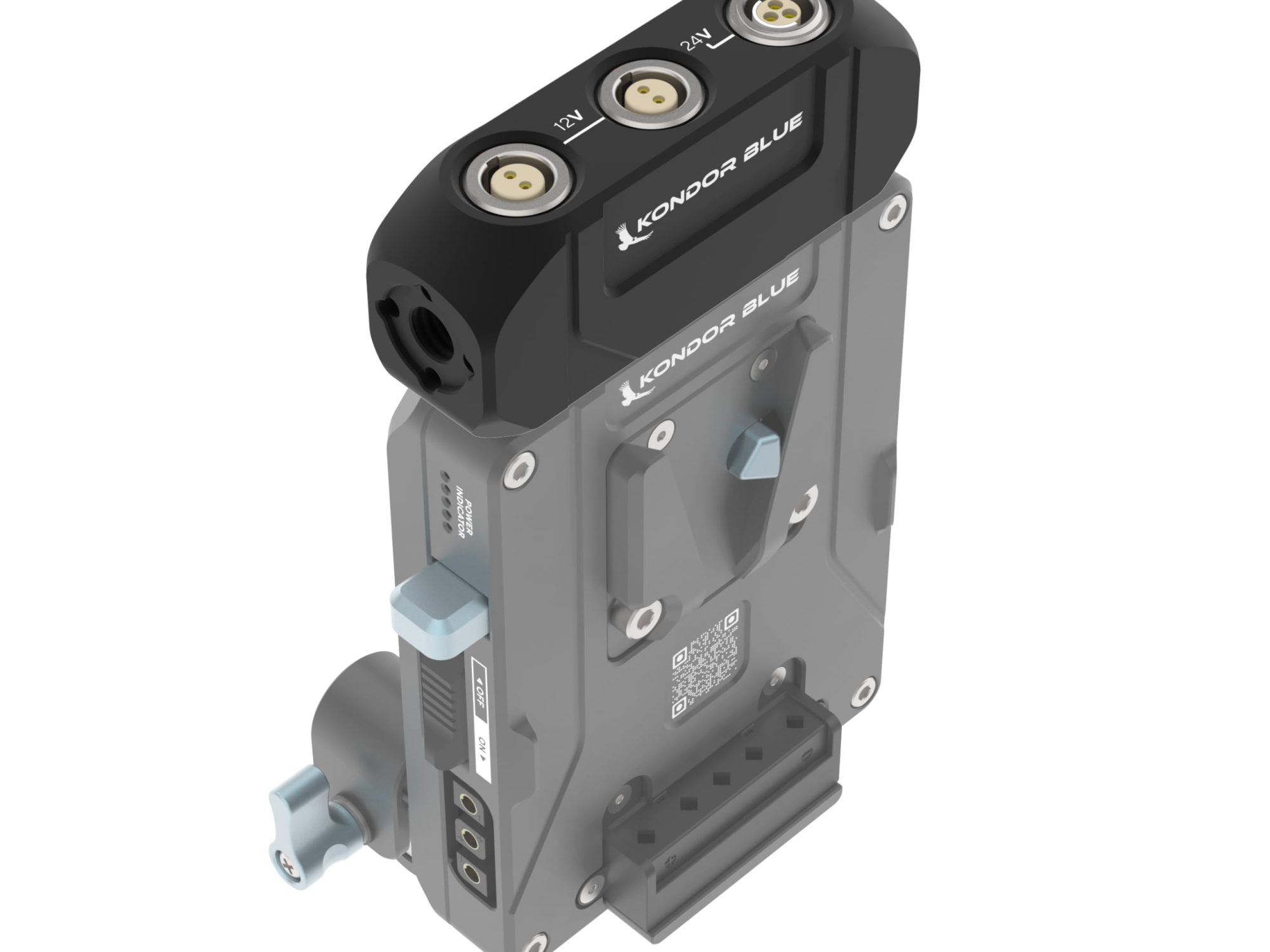 Pro Power Expansion for Gold Mount Pro Battery Plate - Raven Black