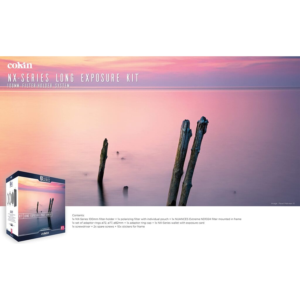 NX-Series filter holder plus circular polariser and ND1024