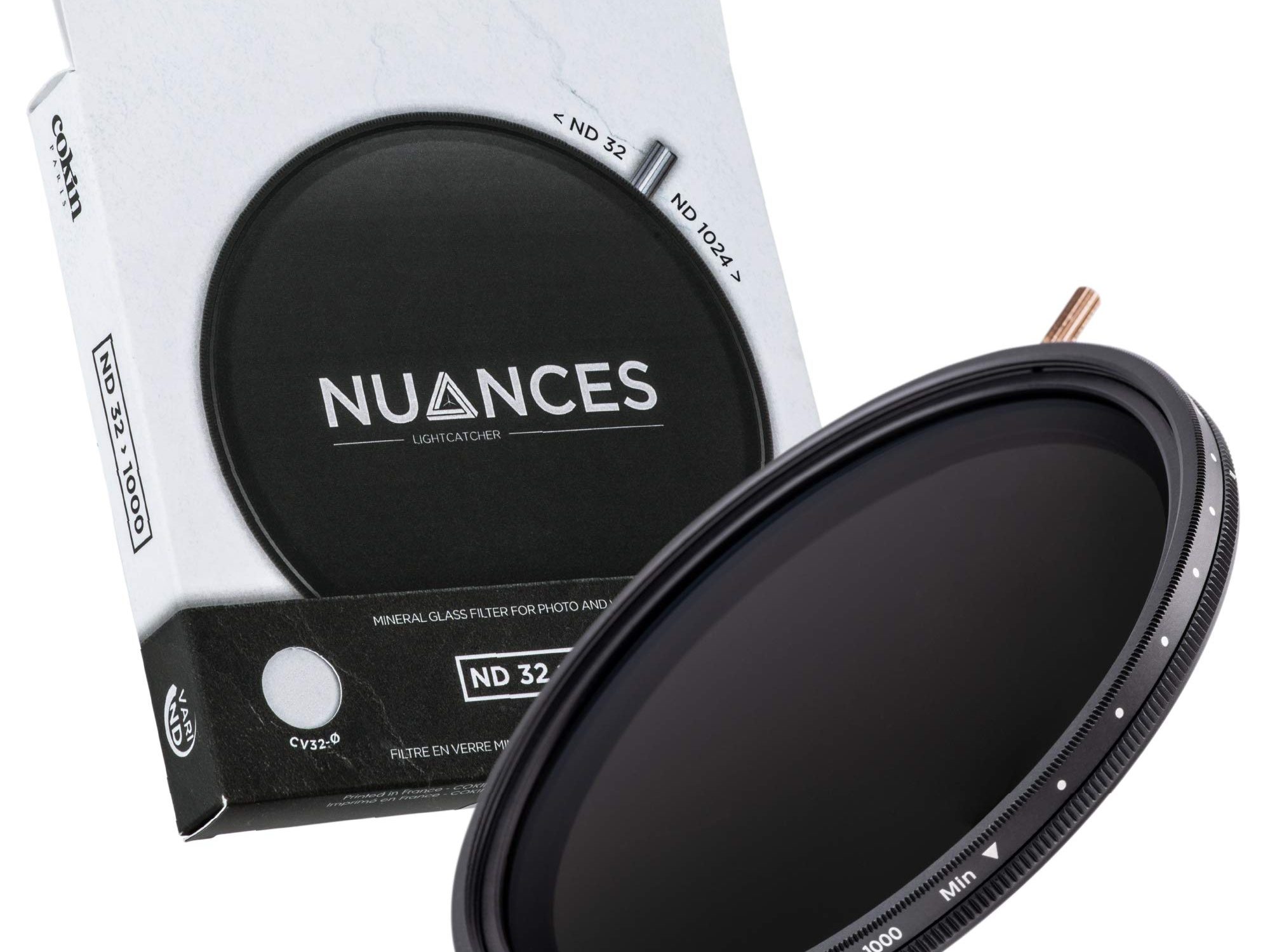 Variable Neutral Density Filter - Rotate for ND32 to ND1000 range (5 to 10 stops)