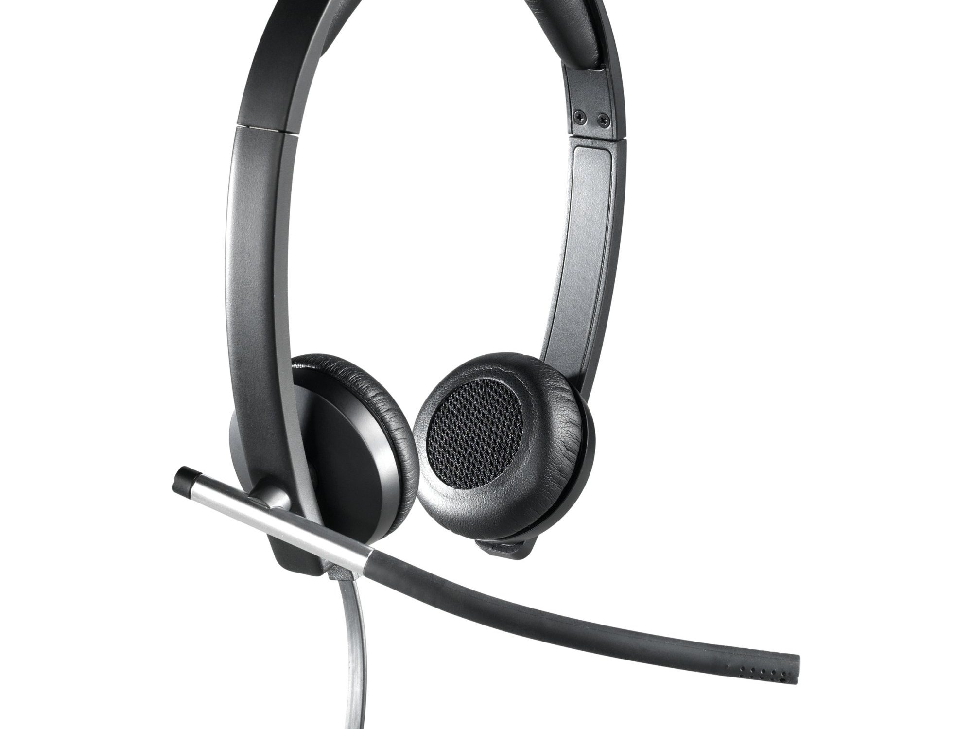 Logitech H650e Wired Head-band Office/Call center USB Type-A Black, Silver