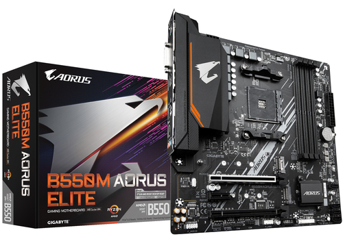 GIGABYTE B550M AORUS ELITE motherboard AMD B550 Socket AM4 micro ATX