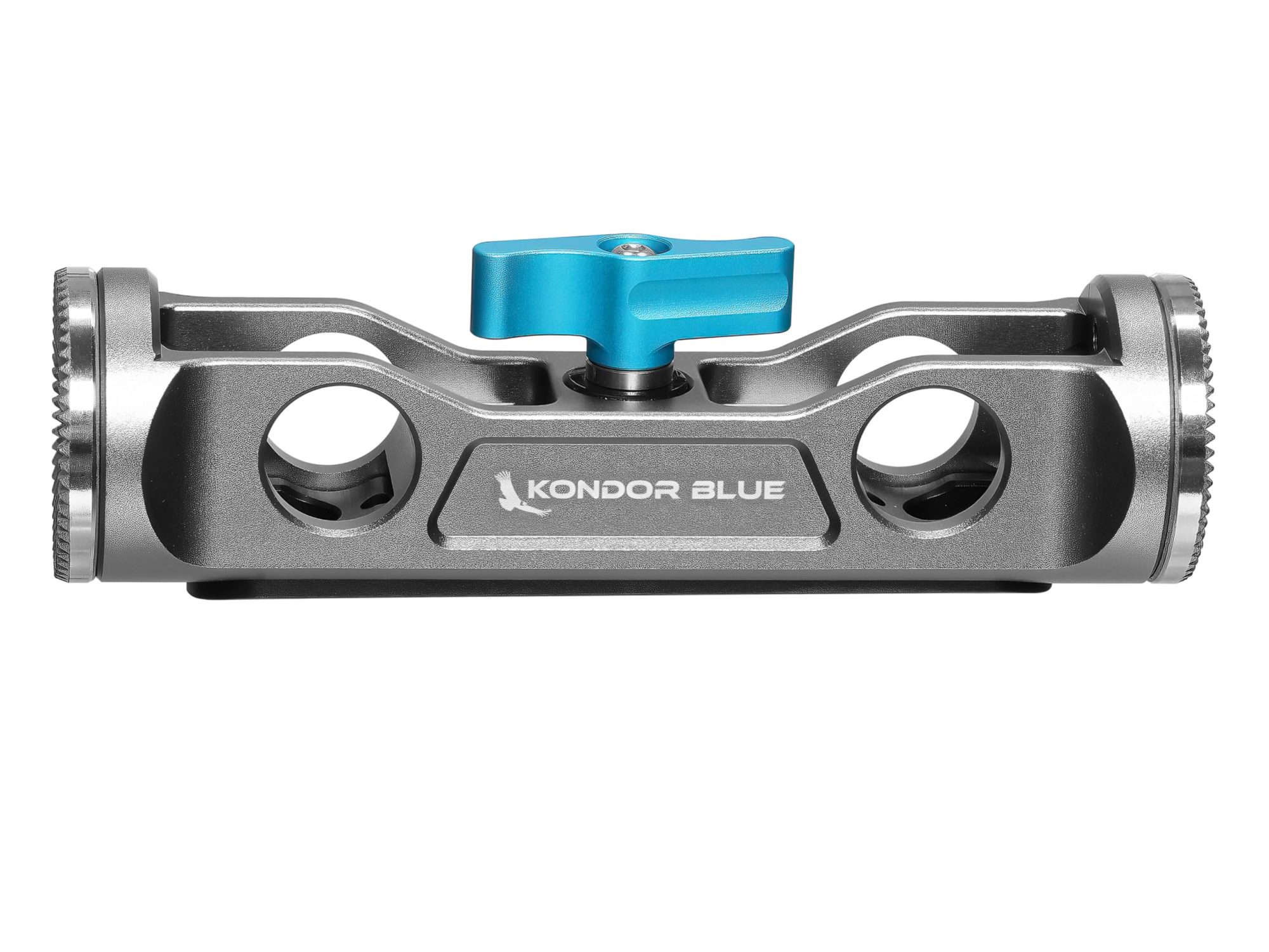 Kondor Blue Dual Rosette Clamp - Space Grey