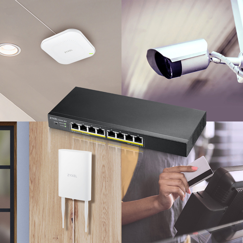 Zyxel GS1915-8EP Managed L2 Gigabit Ethernet (10/100/1000) Power over Ethernet (PoE) Black - Image 7