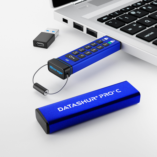 iStorage datAshur PRO+C USB flash drive 3.2 Gen 1 (3.1 Gen 1) - Image 2