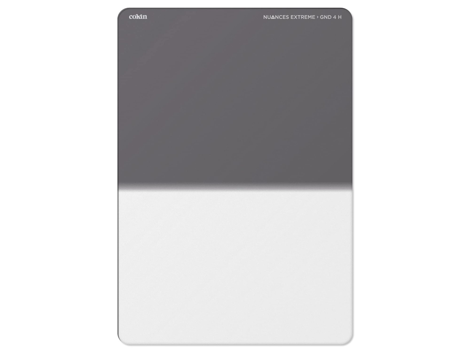Hard Graduated Neutral Density Filter ND4 (2 f/stops) in highly resistant mineral glass