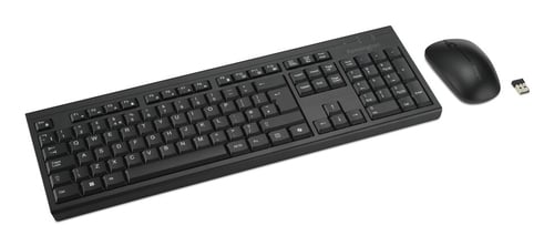 Kensington KM270 EQ keyboard Mouse included Office RF Wireless + Bluetooth Black