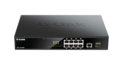 D-Link DGS-1010MP network switch Unmanaged Gigabit Ethernet (10/100/1000) Power over Ethernet (PoE) - Image 2