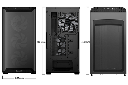 be quiet! Pure Base 501 LX Black Midi Tower - Image 2