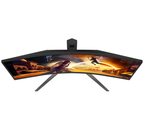 AOC G4 CU34G4Z computer monitor 86.4 cm (34") 3440 x 1440 pixels Wide Quad HD LED Black, Red - Image 4