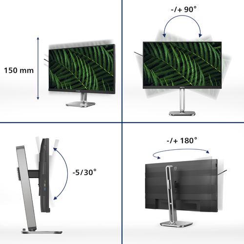 Philips 5000 series 27B2G5500/00 computer monitor 68.6 cm (27") 2560 x 1440 pixels Quad HD LCD - Image 11