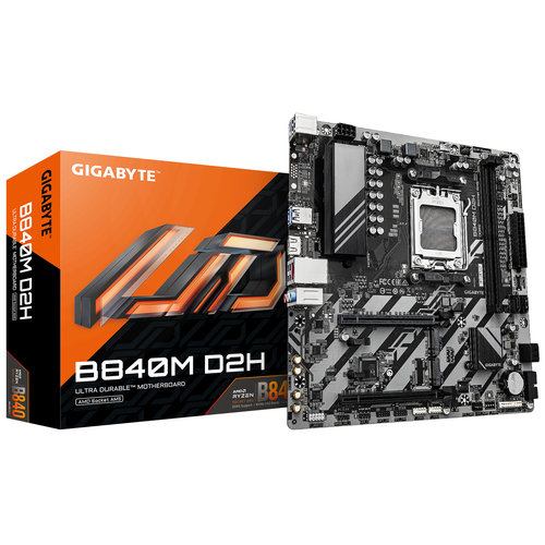GIGABYTE B840M D2H motherboard AMD B840 Socket AM5 micro ATX