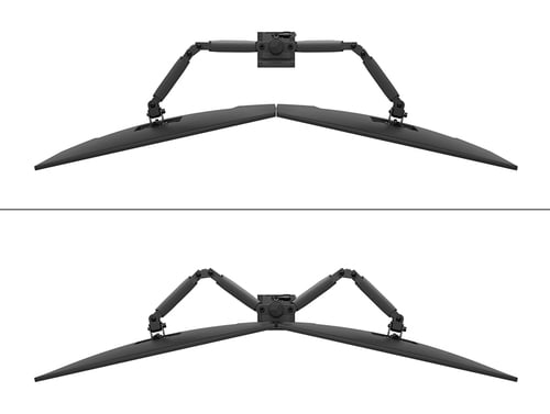Neomounts DS60-600BL2 monitor mount / stand 81.3 cm (32") Desk Black - Image 9