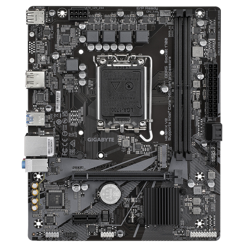 GIGABYTE H610M K V2 motherboard Intel H610 LGA 1700 micro ATX - Image 2