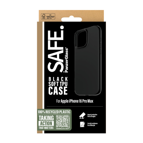 PanzerGlass SAFE by PG TPU Case 2024 6.9Inch Pro Blk mobile phone case Cover - Image 3