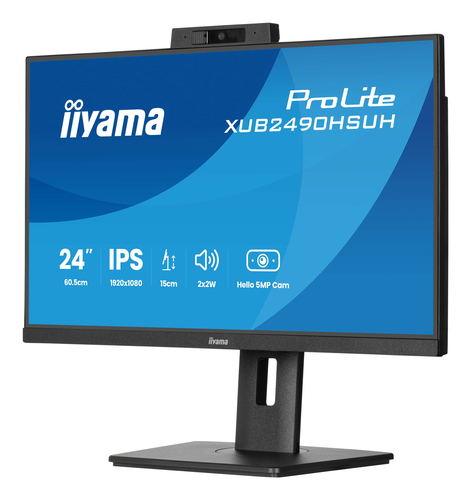 iiyama XUB2490HSUH-B2 computer monitor 60.5 cm (23.8") 1920 x 1080 pixels Full HD LED Black - Image 3