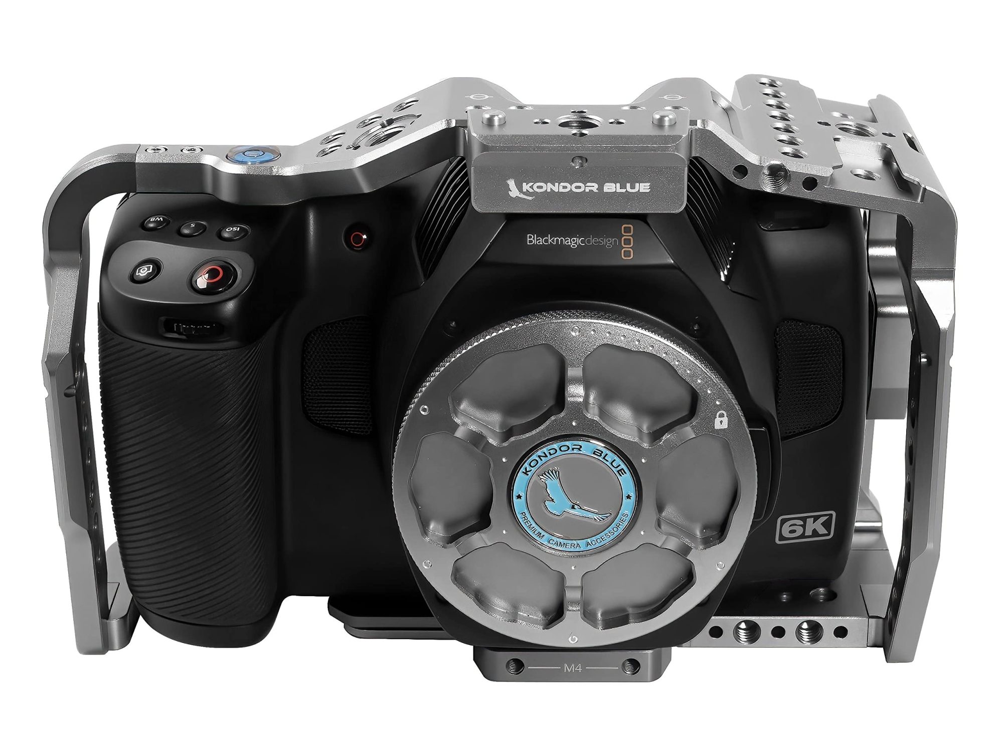 Cage without Top Handle for Blackmagic Design Pocket Cinema Camera 6K Pro - Space Grey