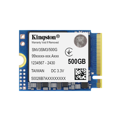 Kingston Technology NV3 500 GB PCI Express 4.0 3D NAND