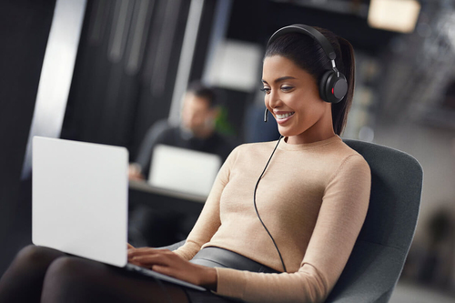Jabra 24189-889-799 headphones/headset Wireless Head-band Calls/Music USB Type-C / USB Type-A Black - Image 4