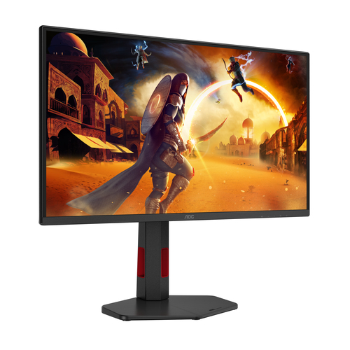 AOC G4 Q25G4SR computer monitor 62.2 cm (24.5") 2560 x 1440 pixels Quad HD LED Black, Red - Image 6