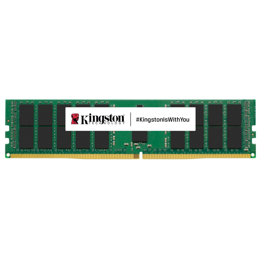 Kingston - DDR5 - module - 32 GB - DIMM 288-pin - 5600 MT/s / PC5-44800 - CL46 - 1.1 V - unbuffered - ECC