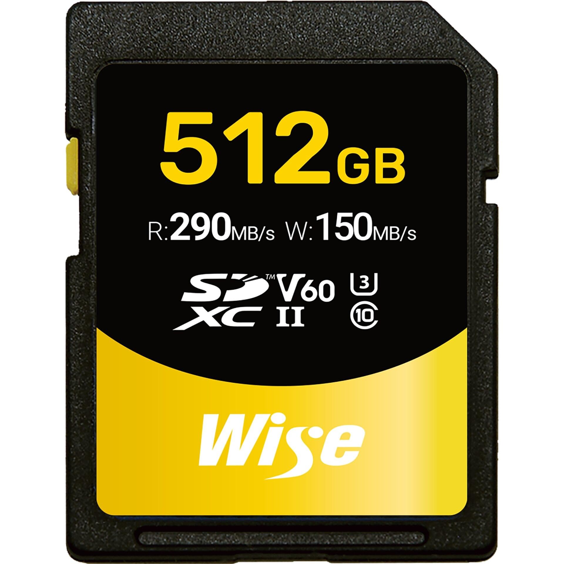 SDXC UHS-II Memory Card - 512GB - V60