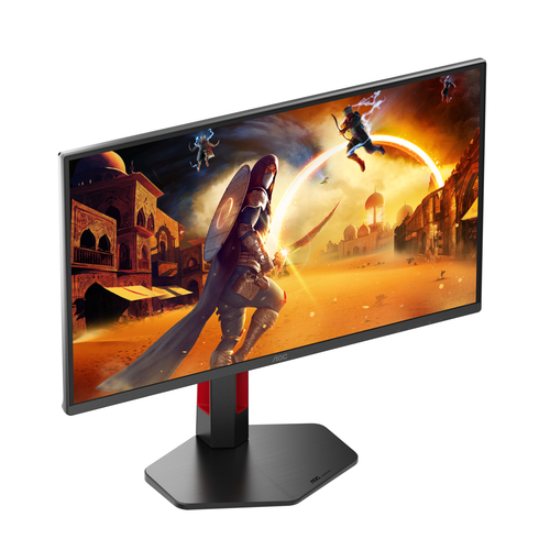 AOC G4 Q25G4SR computer monitor 62.2 cm (24.5") 2560 x 1440 pixels Quad HD LED Black, Red - Image 4