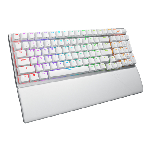 ASUS ROG Strix Scope II 96 Wireless keyboard Gaming USB + RF Wireless + Bluetooth White - Image 4