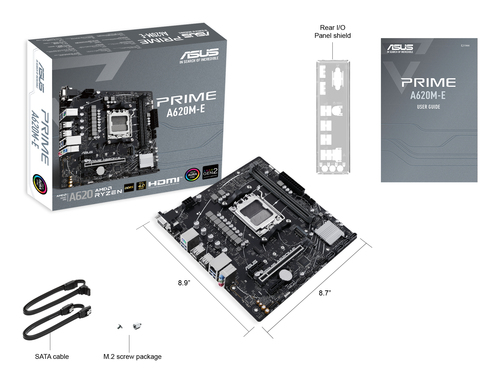 ASUS PRIME A620M-E-CSM AMD A620 Socket AM5 micro ATX - Image 8