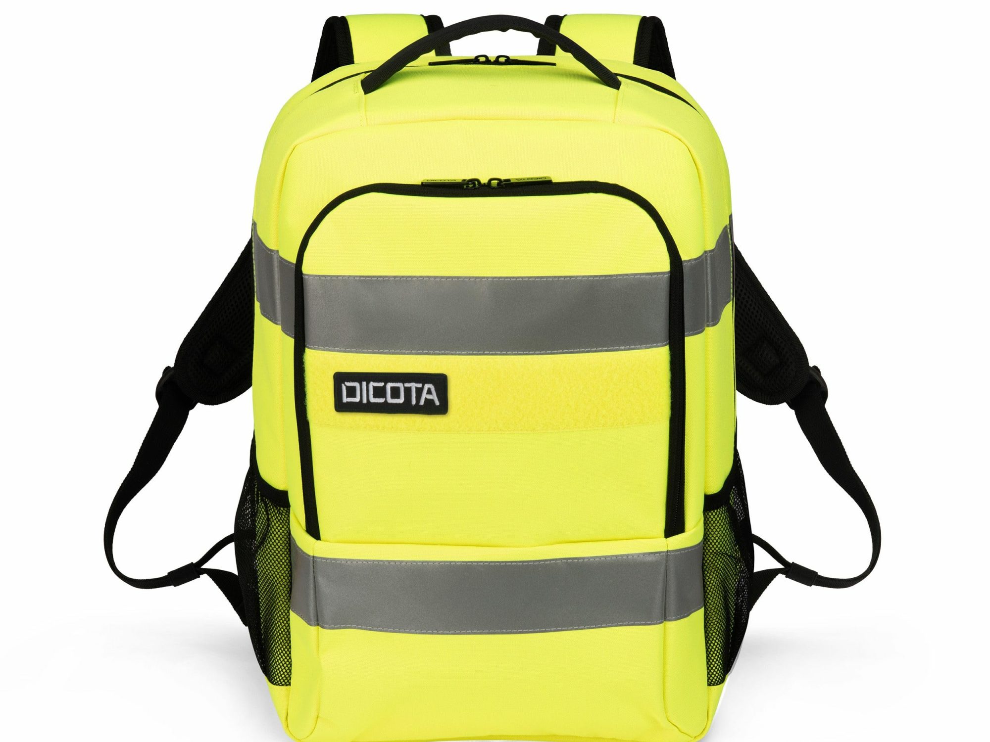 DICOTA Hi-Vis Base - Rucksack - 24L - 600D RPET - yellow