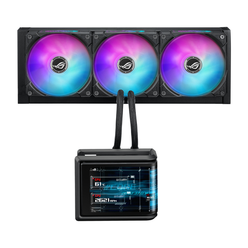 ASUS ROG Ryuo IV SLC 360 ARGB Processor All-in-one liquid cooler 12 cm Black - Image 5