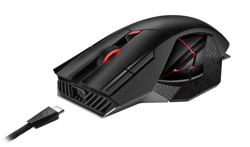 ASUS ROG Spatha X mouse Gaming Right-hand RF Wireless + USB Type-C Optical 19000 DPI - Image 3