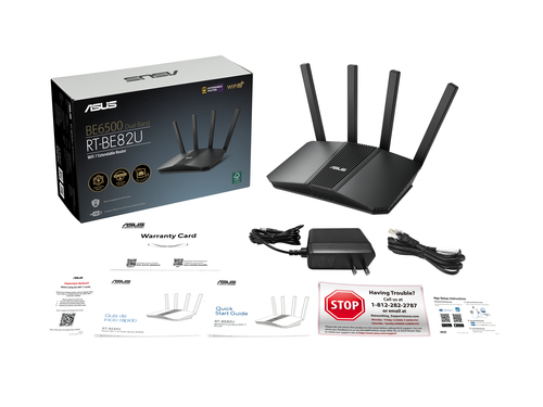 ASUS RT-BE82U BE6500 wireless router 2.5 Gigabit Ethernet Dual-band (2.4 GHz / 5 GHz) Black - Image 12
