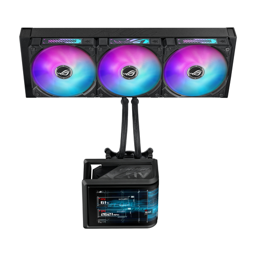 ASUS ROG Ryuo IV SLC 360 ARGB Processor All-in-one liquid cooler 12 cm Black - Image 7