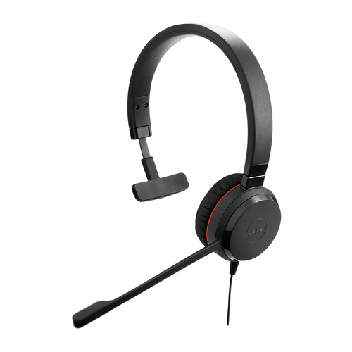 Jabra Evolve 20 Headset Wired Head-band Office/Call center USB Type-A Black - Image 2