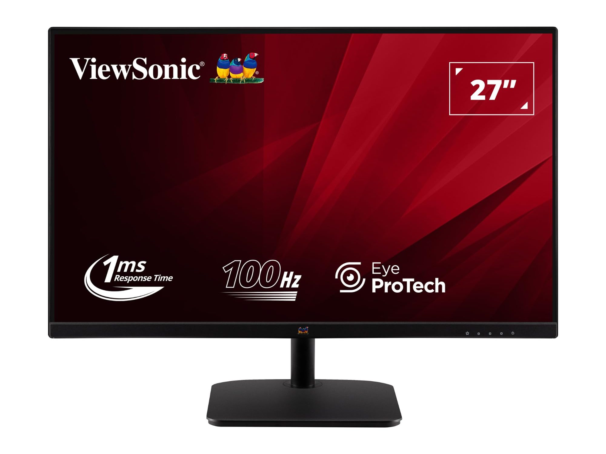 ViewSonic VA2732-H-2 - LED monitor - 27" - 1920 x 1080 Full HD (1080p) @ 100 Hz - IPS - 1000:1 - 1 ms - HDMI, VGA