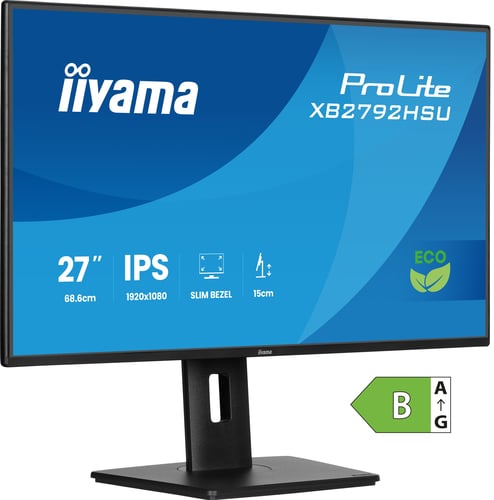 iiyama ProLite XB2792HSU-B1 computer monitor 68.6 cm (27") 1920 x 1080 pixels LED Black