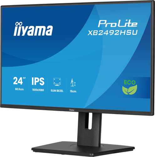 iiyama ProLite XB2492HSU-B1 computer monitor 61 cm (24") 1920 x 1080 pixels LED Black - Image 6