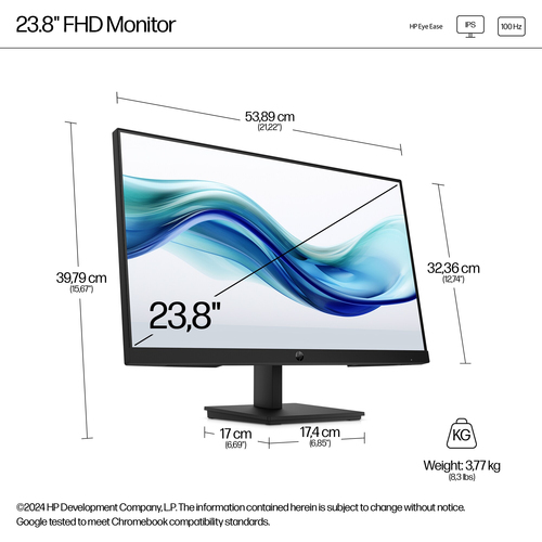 HP Series 3 Pro 23.8 inch FHD Monitor - 324pf computer monitor 60.5 cm (23.8") 1920 x 1080 pixels - Image 11