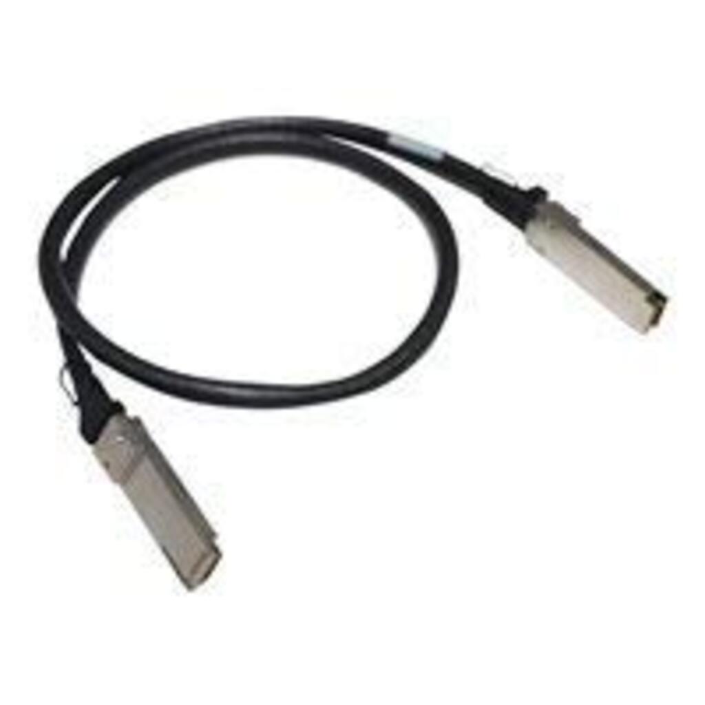 HPE Copper Cable - 100GBase direct attach cable - QSFP28 (M) to QSFP28 (M) - 3 m - SFF-8665 - for Arista 7060, Cisco ONE Nexus 3232, FlexFabric 5950 32QSFP28, QFX Series QFX10002, QFX5200
