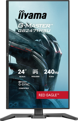 iiyama G-MASTER GB2471HSU-B1 computer monitor 60.5 cm (23.8") 1920 x 1080 pixels Full HD Black - Image 2