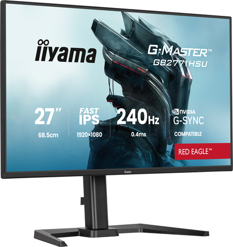 iiyama G-MASTER GB2771HSU-B1 computer monitor 68.6 cm (27") 1920 x 1080 pixels Full HD Black - Image 4