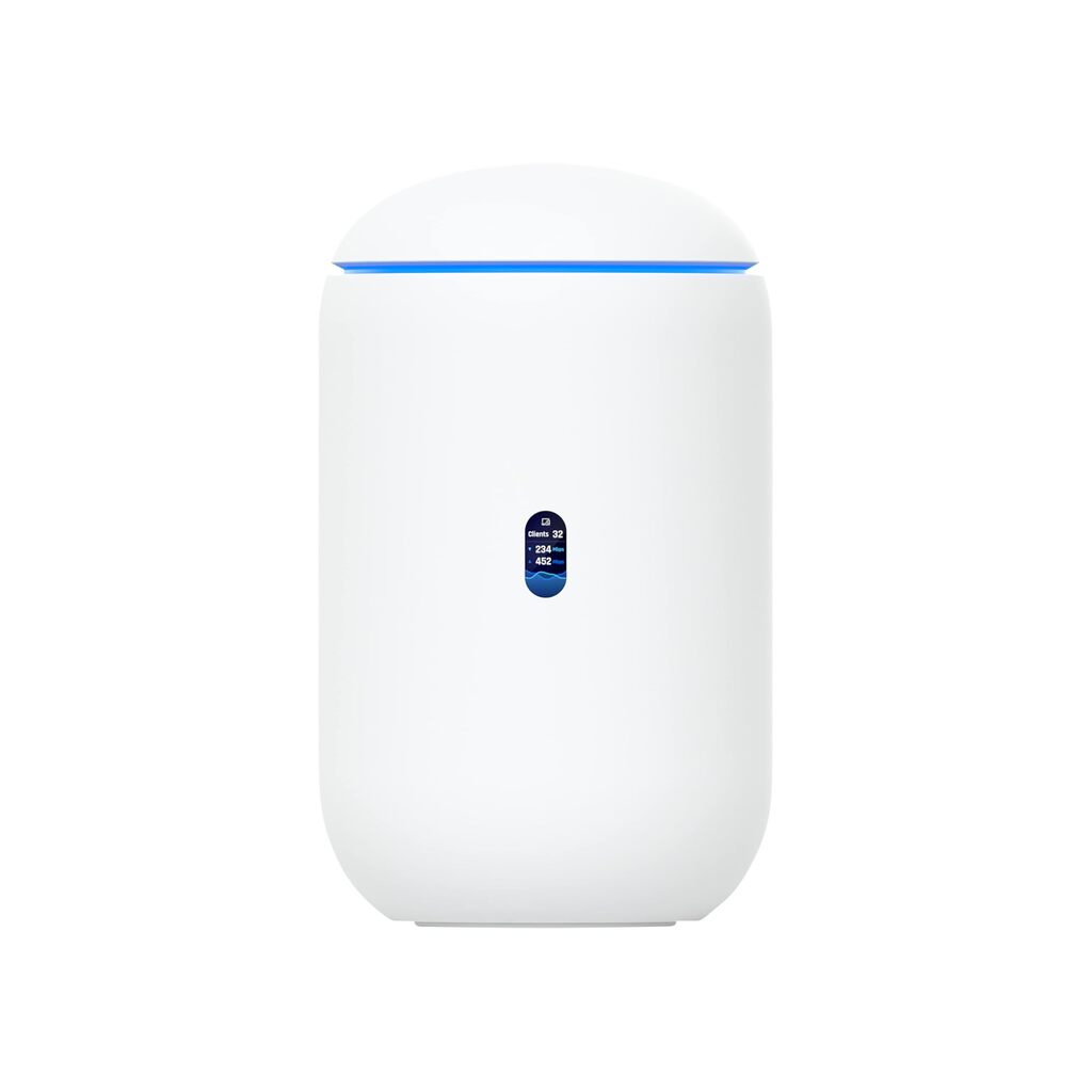 Ubiquiti UDR7 UniFi Dream Router 7 Combined 2.5 GBE Switch, NVR, Router, WiFi 7 Access Point and Gateway