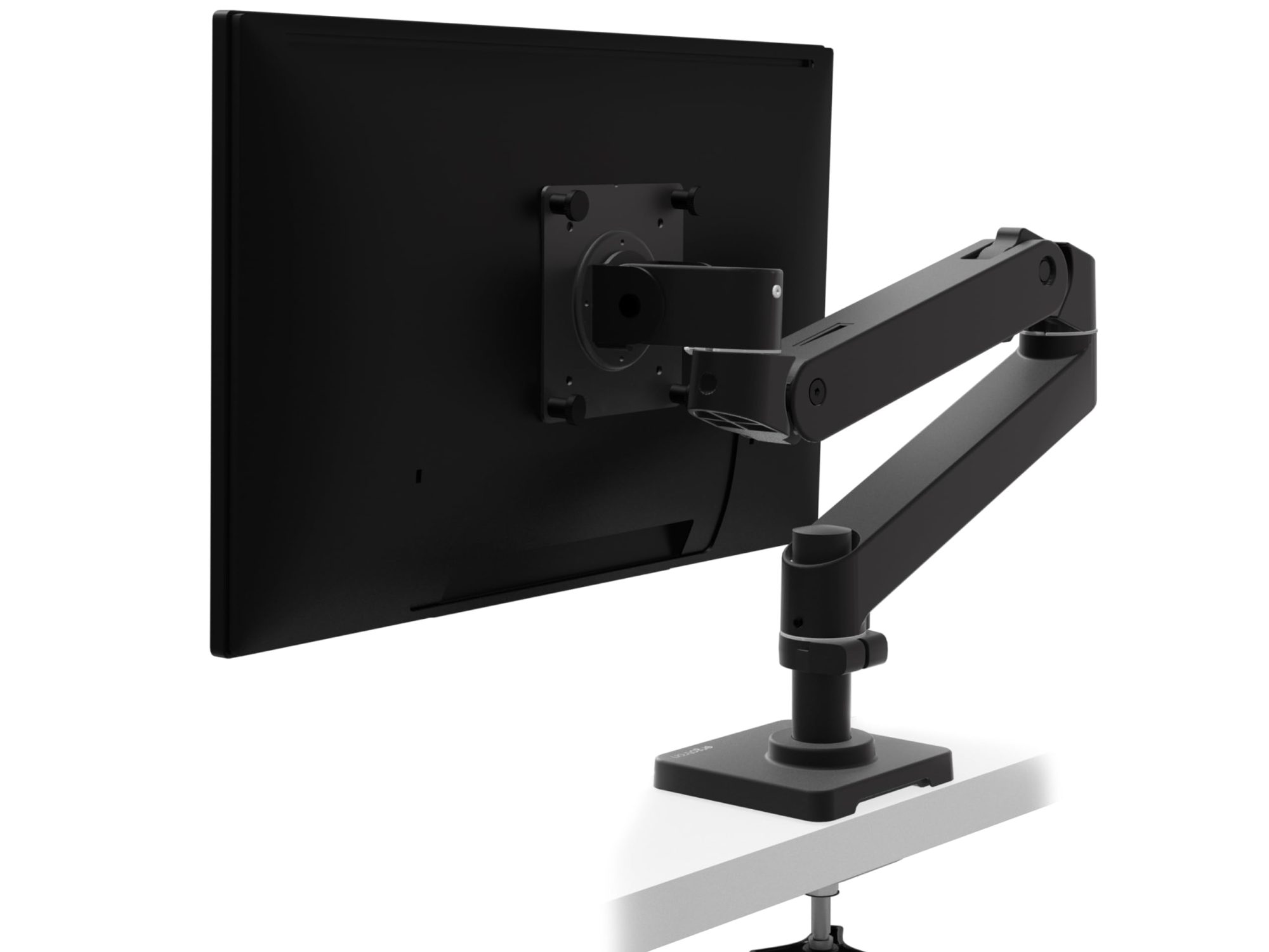 Ergotron LX Pro - Mounting kit (monitor arm) - for LCD display - grommet mount - aluminium - black - screen size: up to 34" - desk-mountable