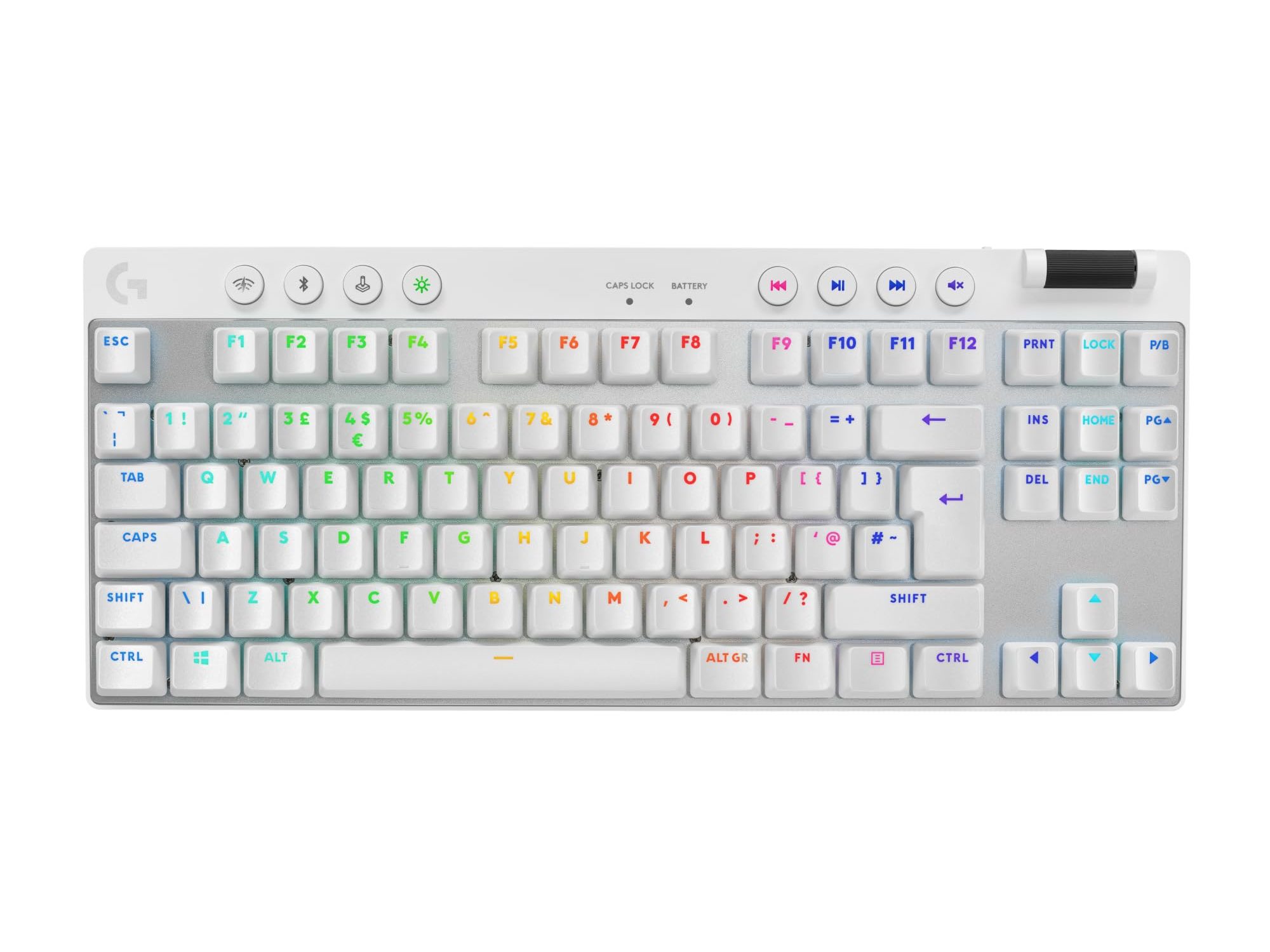 LOGI G PRO X TKL GAM KEYBOARD WHT UK