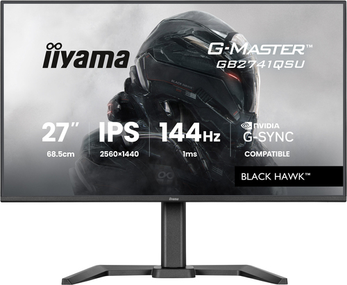 iiyama G-MASTER GB2741QSU-B1 computer monitor 68.6 cm (27") 2560 x 1440 pixels